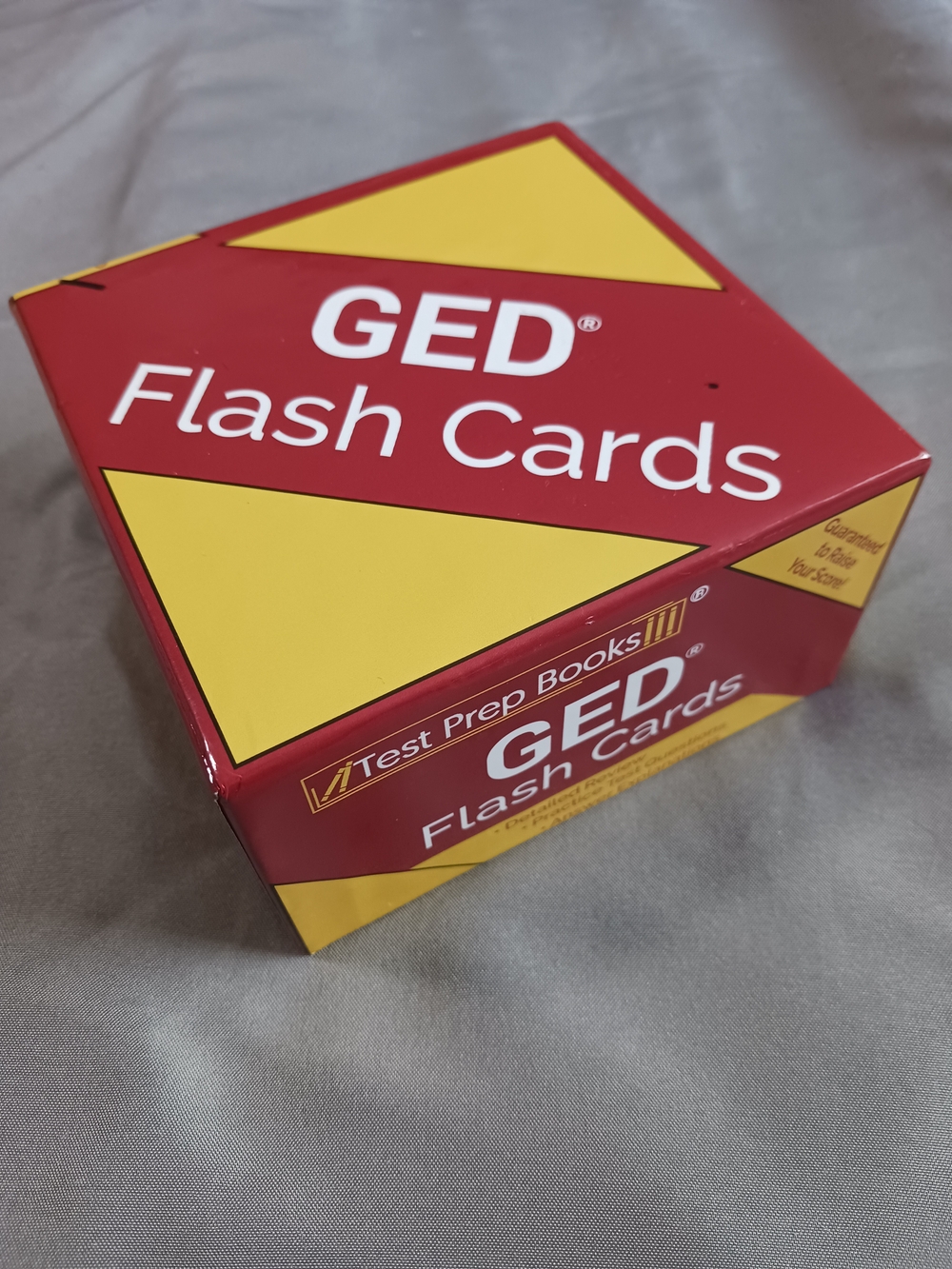 GED Flash Cards Study Set - Test Prep EUC